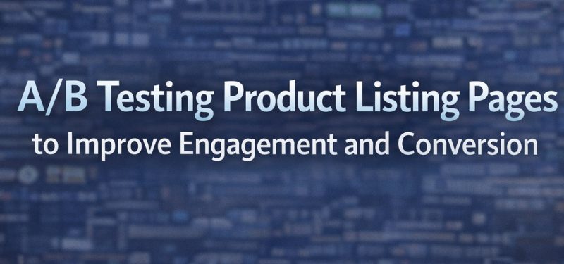 A/B test listing page cover